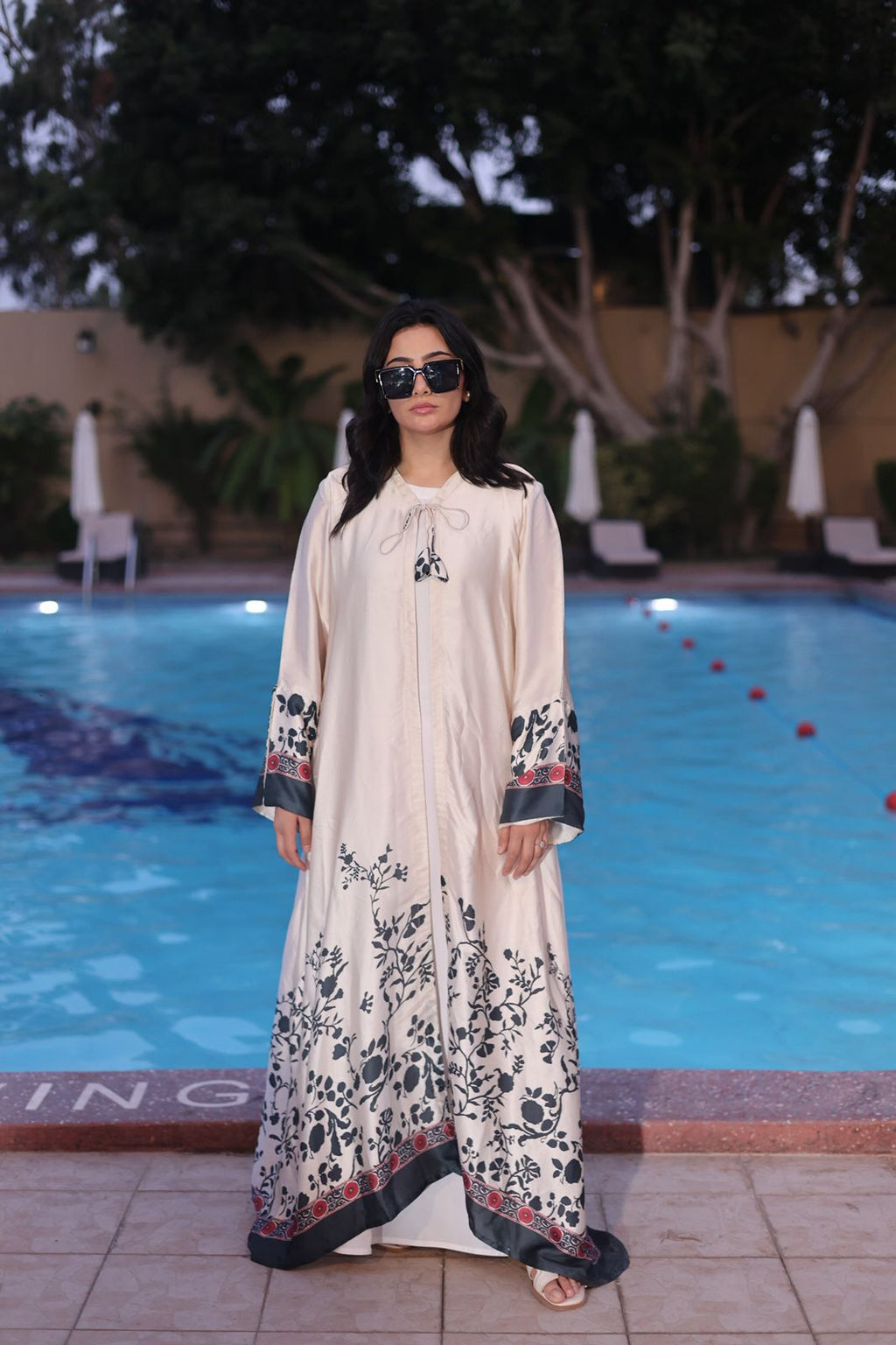 Desert Bloom — Digital Printed Kimono
