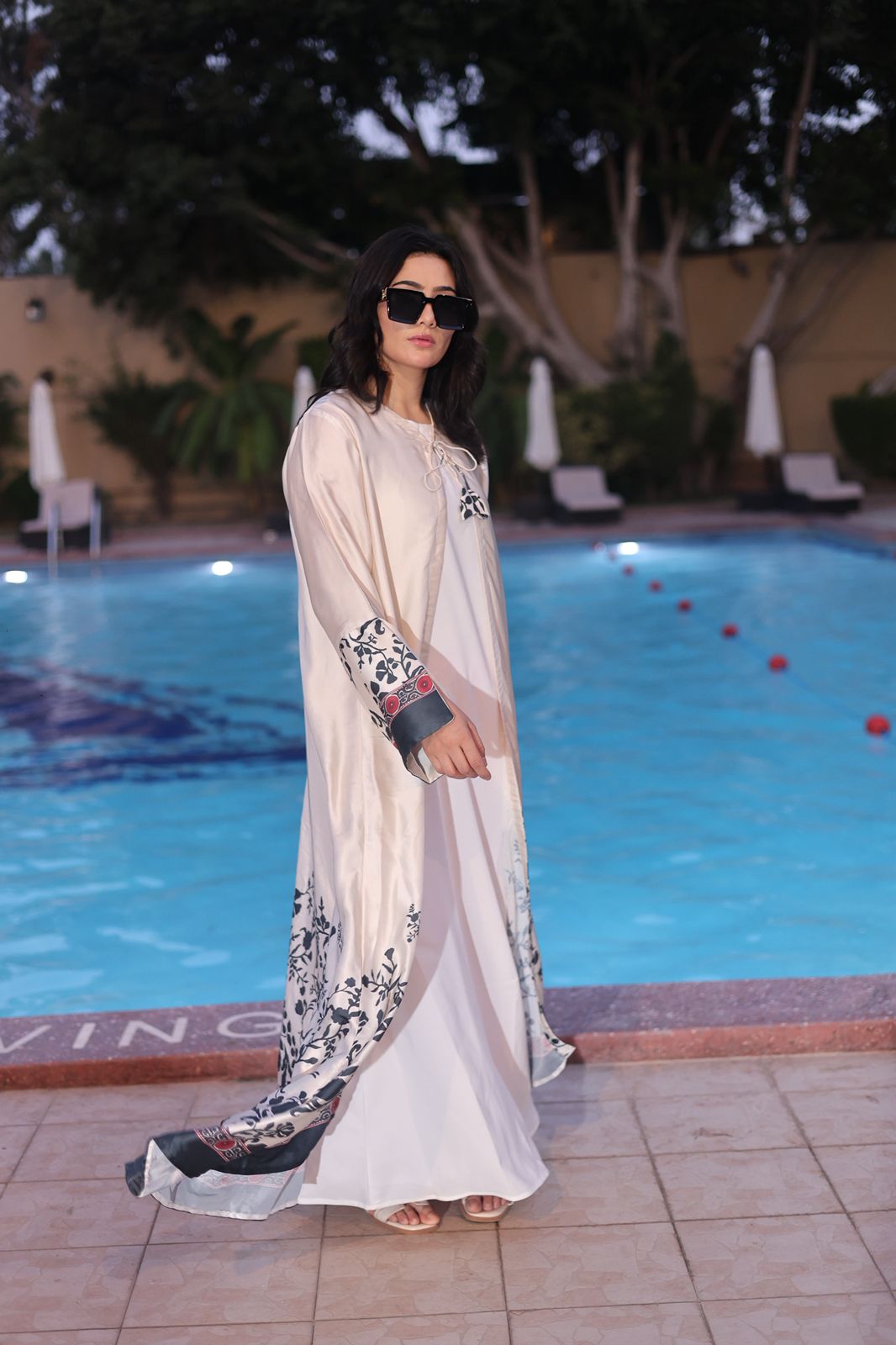 Desert Bloom — Digital Printed Kimono