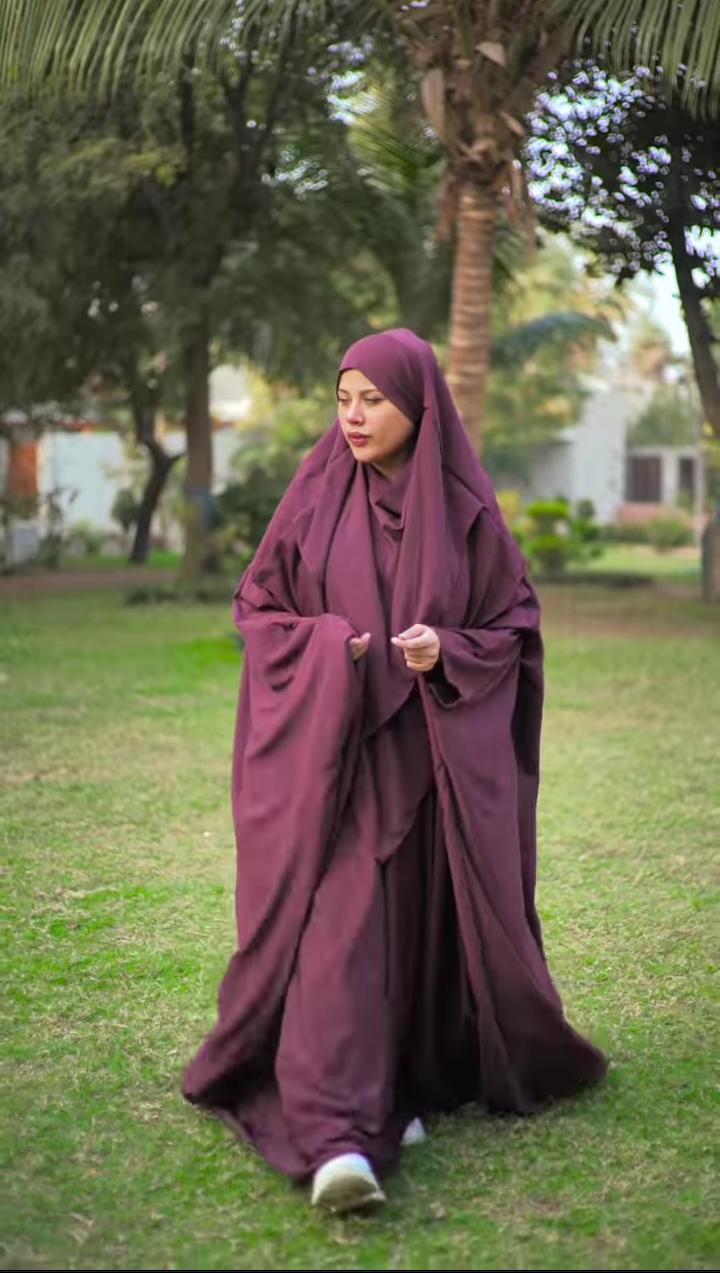 KHIMAR AND ABAYA COMBO -  102