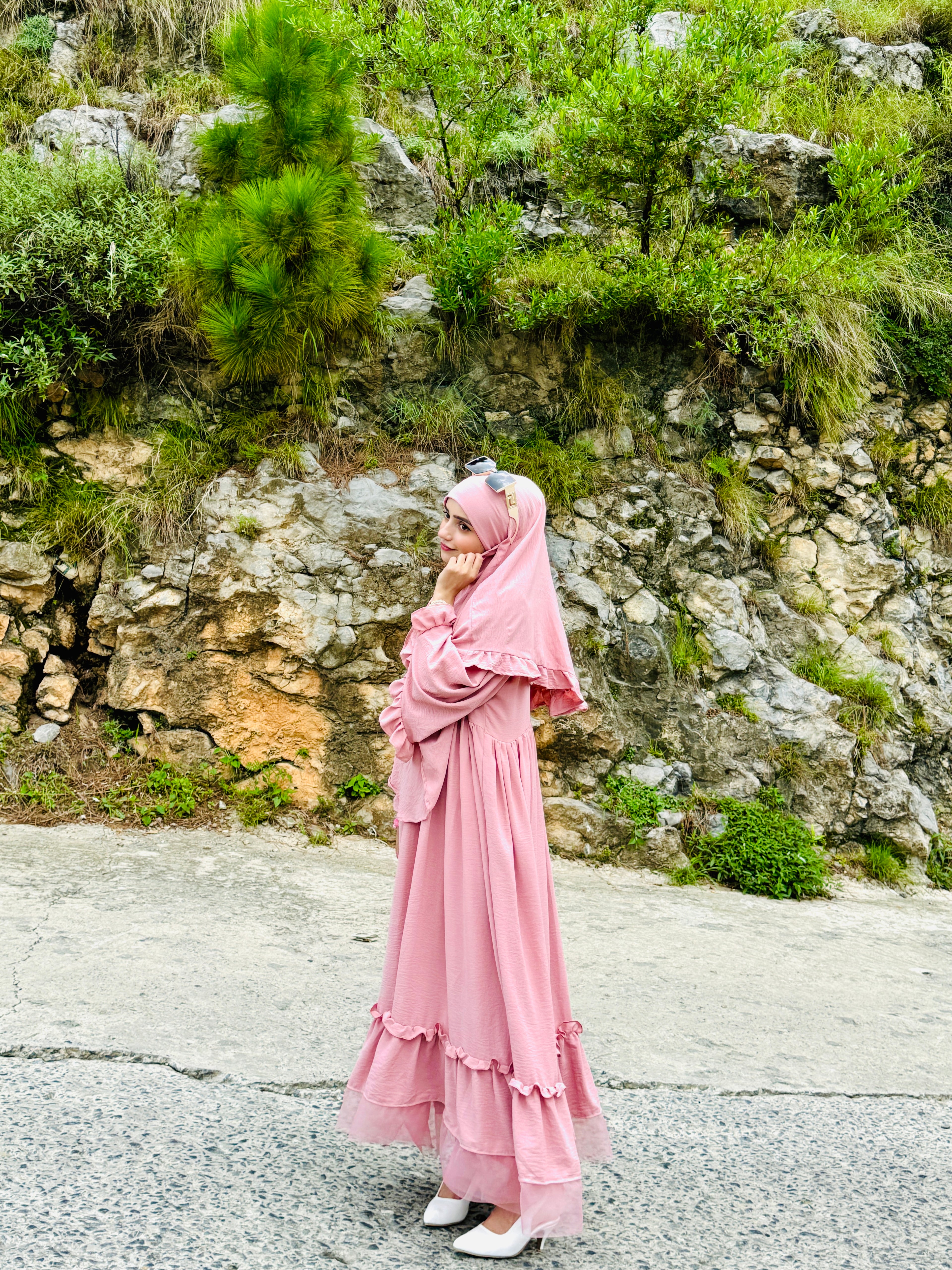 FAIRY KHIMAR AND ABAYA COMBO
