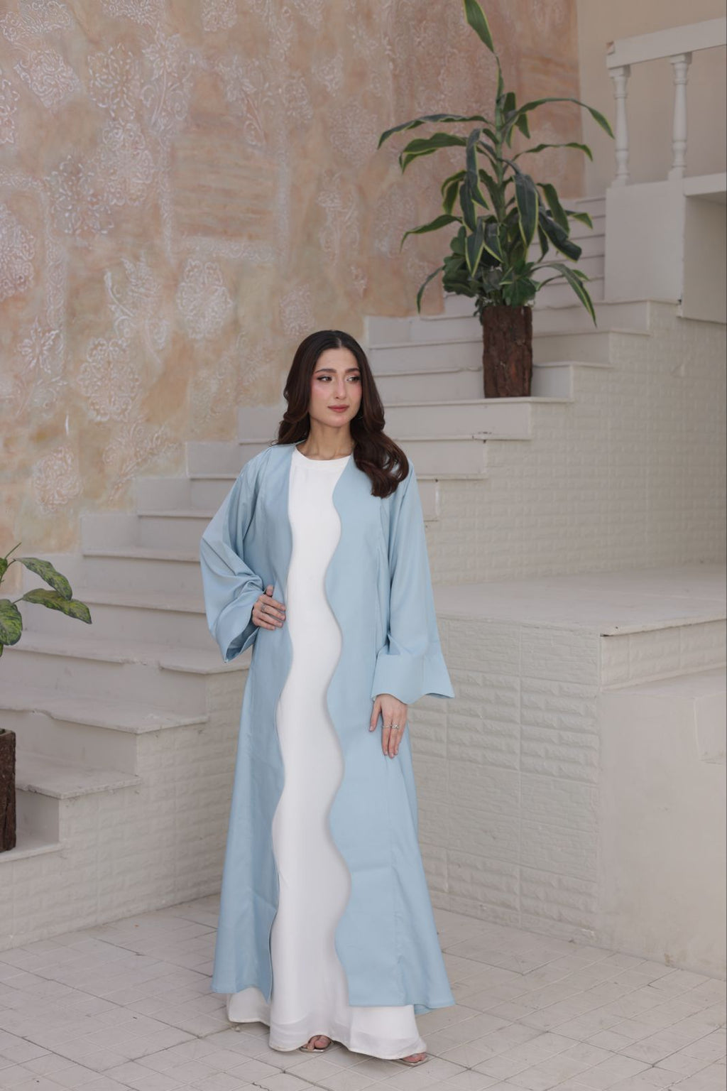 Layered Noor Abaya