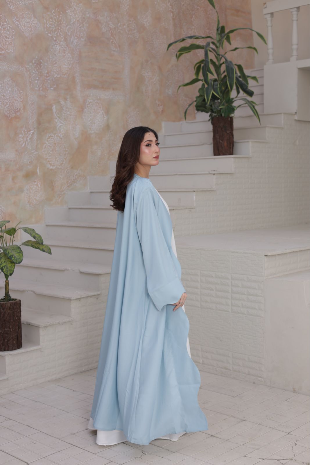 Layered Noor Abaya