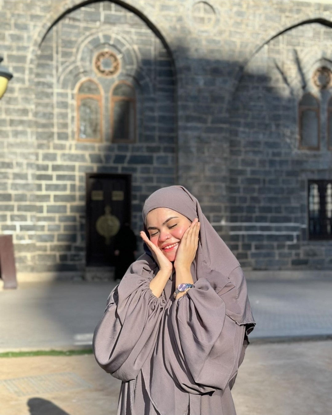 BUNDLE OF 2 SETS - KHIMAR AND ABAYA COMBO