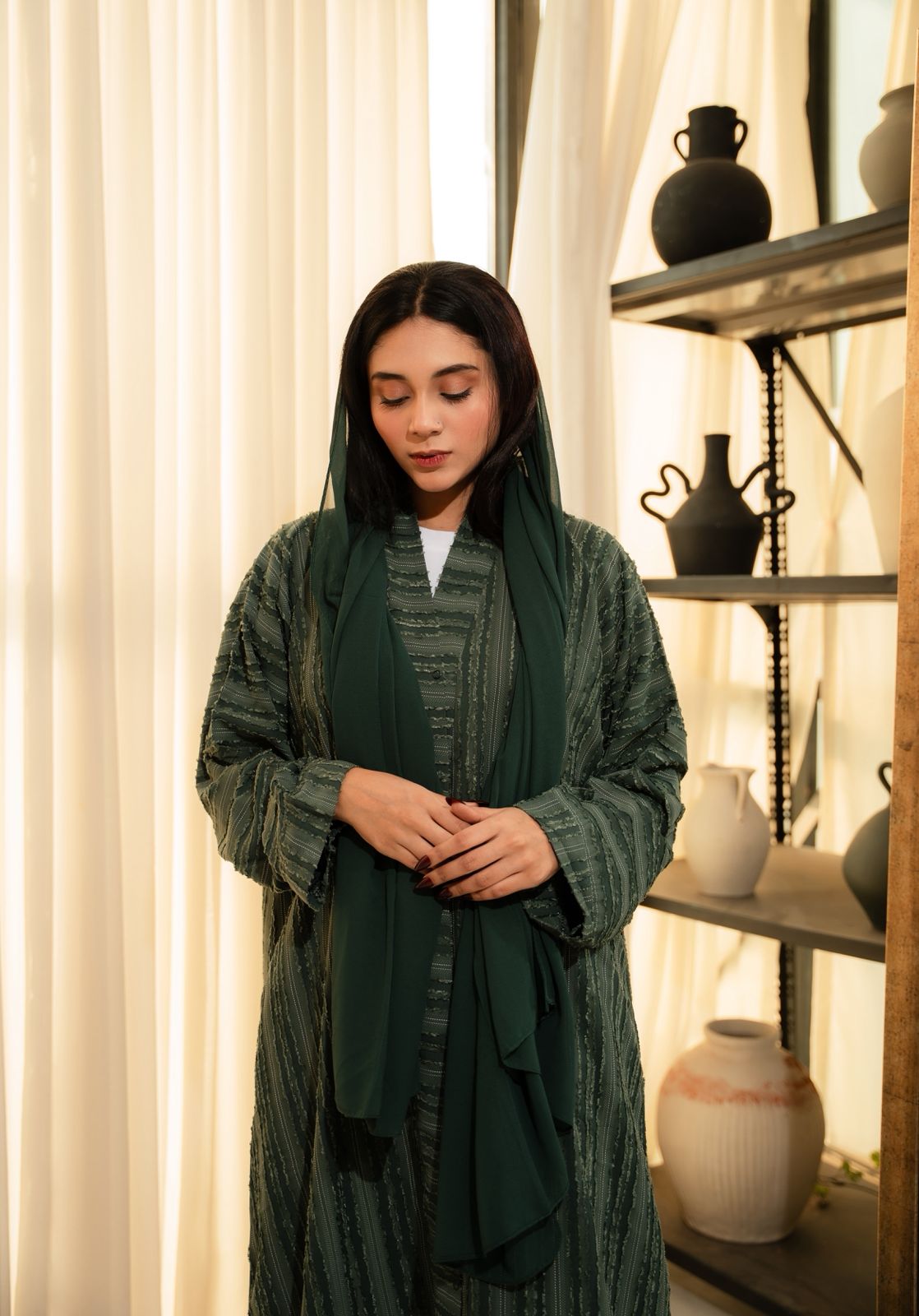 Velour Bottle Green