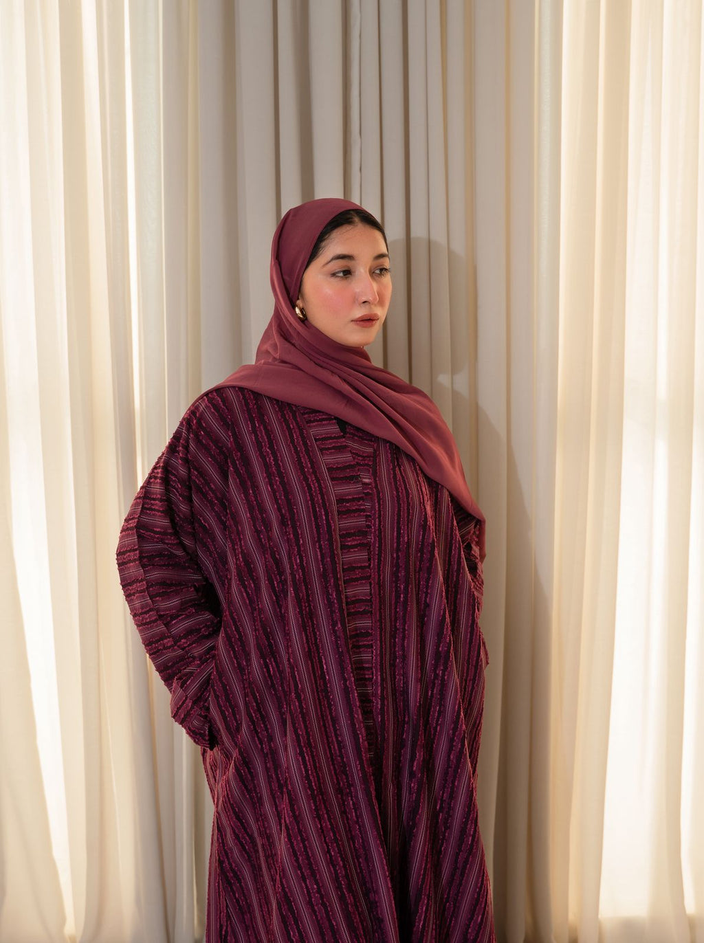 Velour Maroon