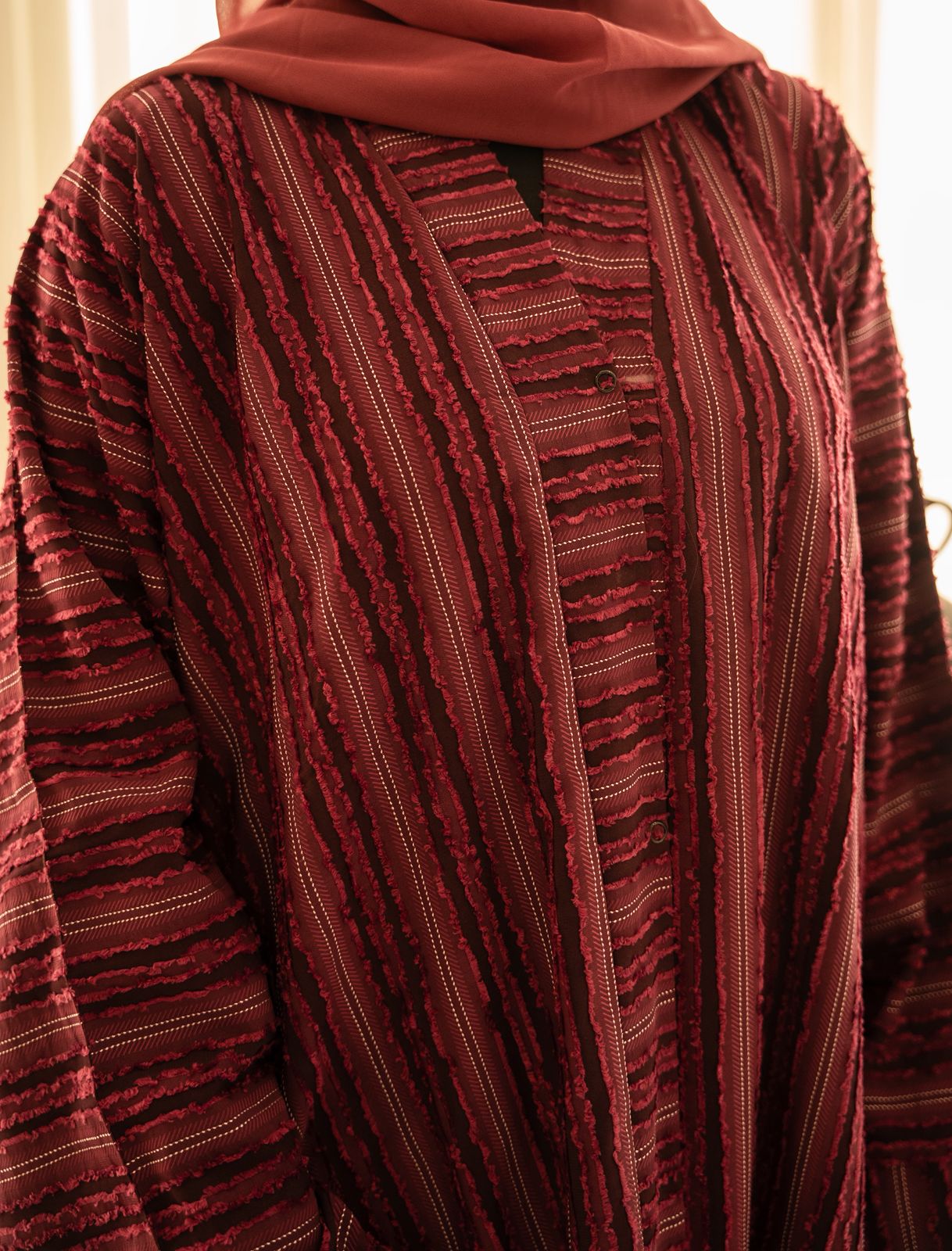 Velour Maroon