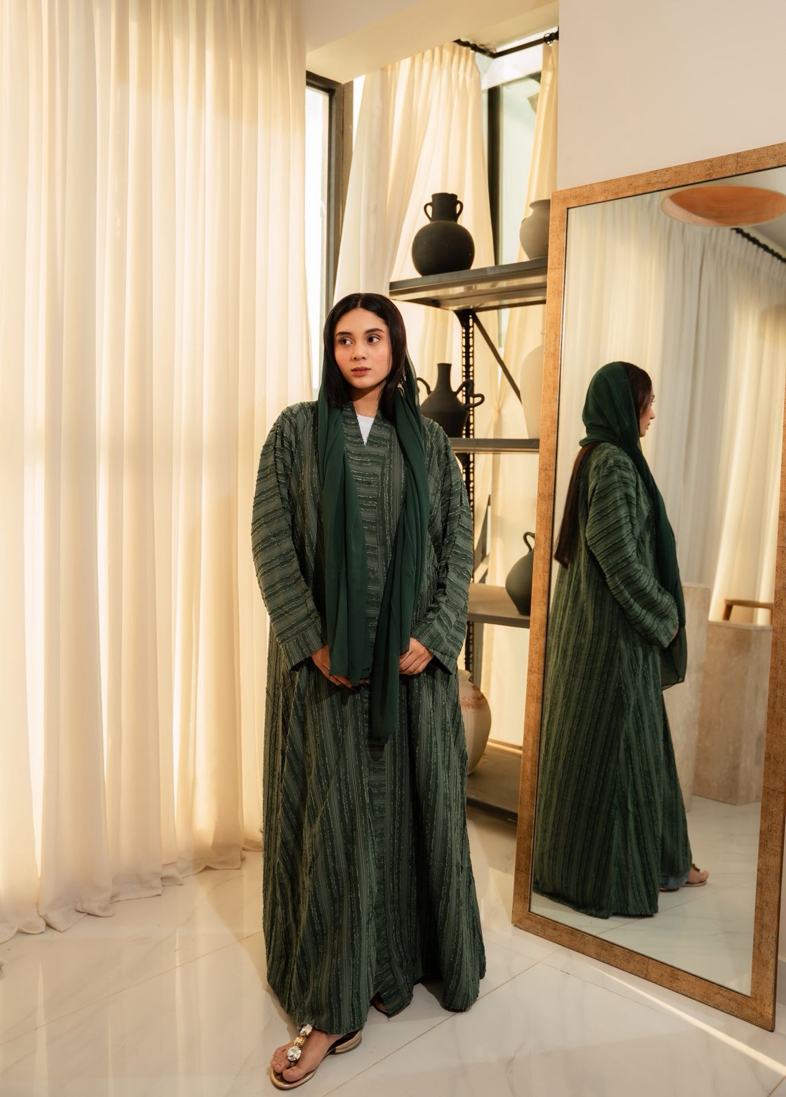 Velour Bottle Green