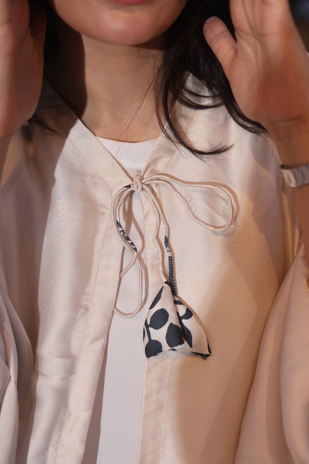 Desert Bloom — Digital Printed Kimono