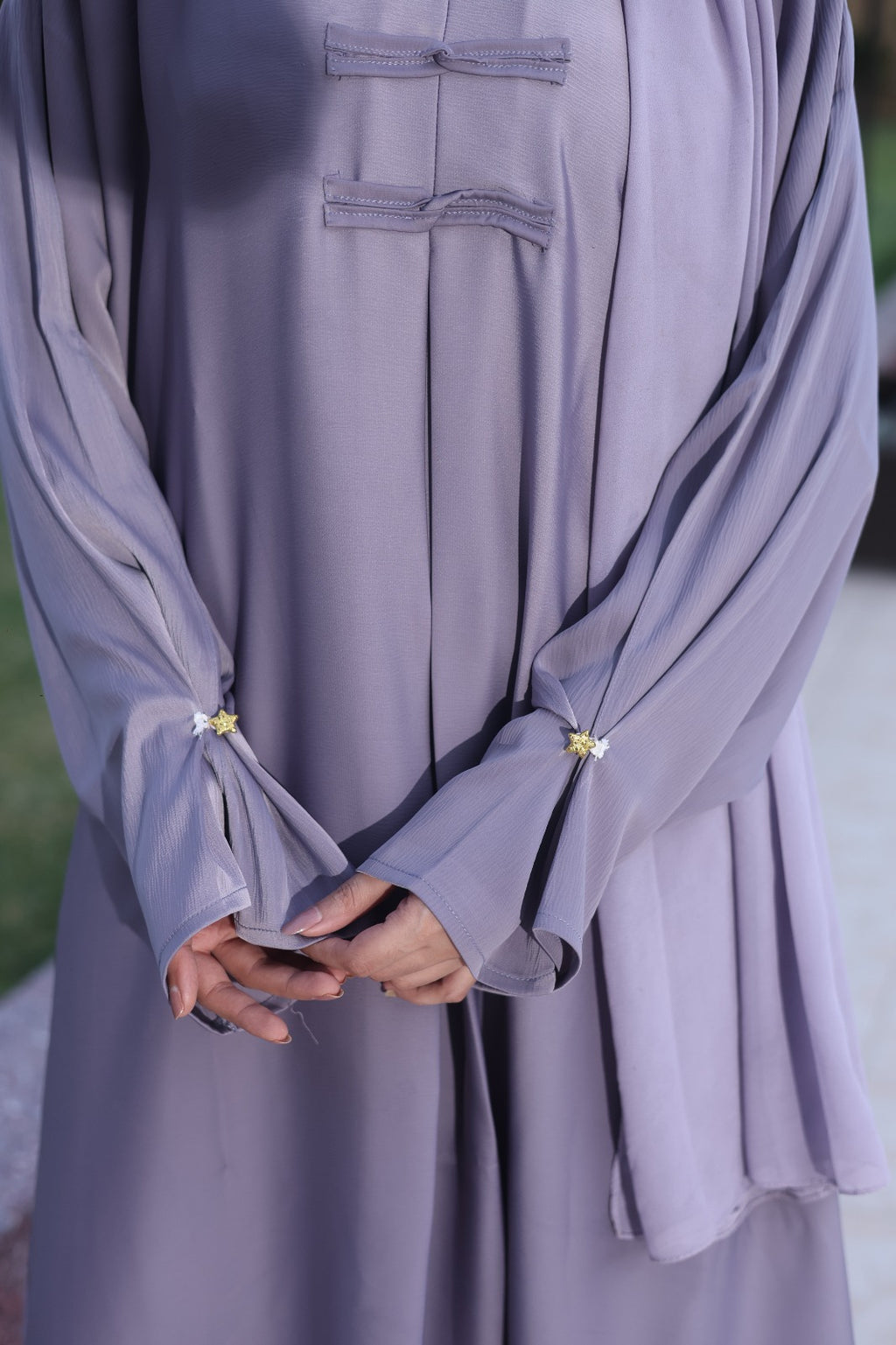 Lavender Bloom Abaya
