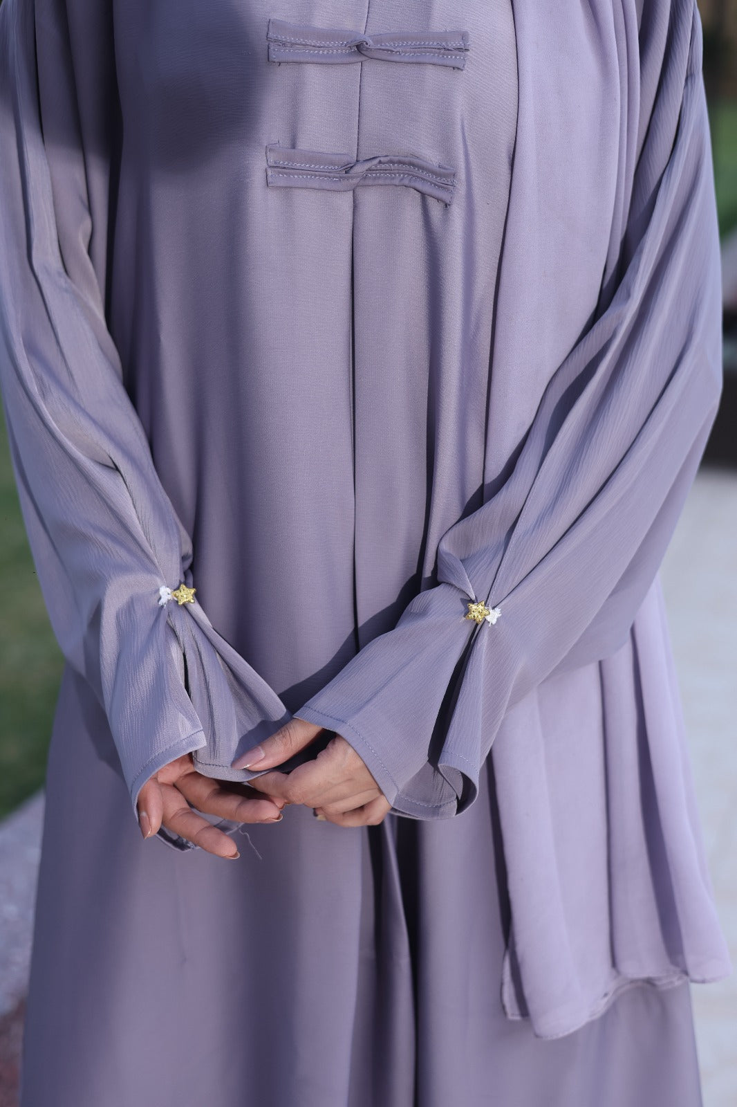 Lavender Bloom Abaya